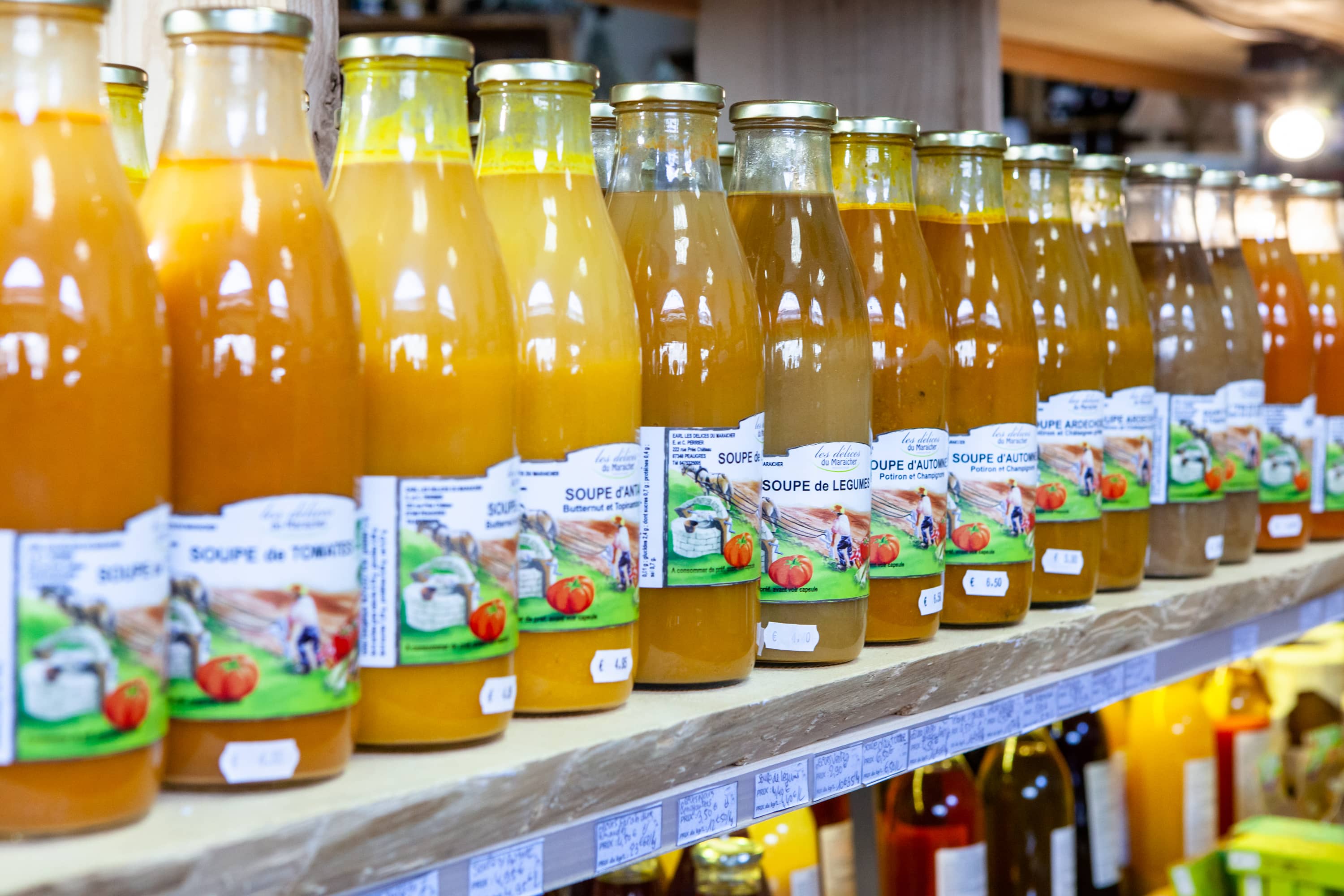 Le printemps arrive mais il fait encore frais. Vive la soupe !